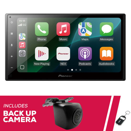 Pioneer DMH-1800NEX 6.8" 2-DIN Multimedia with ND-BC010 Backup Camera