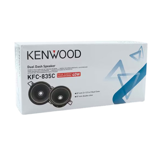 Refurbished Kenwood KFC-835C 3.5" 2-Way Performance Series Dual Cone Speakers