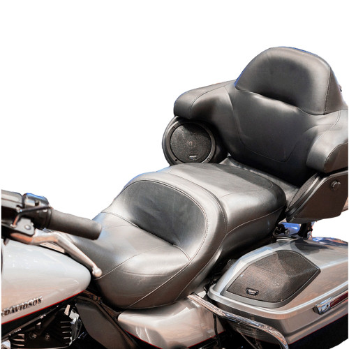 Kenwood Excelon P-HD4UT Front & Rear Amp Package for 2014-Up Harley-Davidson