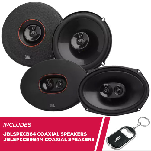 JBL JBLSPKCB64 6.5" 2-Way Speakers and JBLSPKCB964M 6"x9" 3-Way Speakers JBL JBLSPKCB64 6.5" 2-Way Speakers and JBLSPKCB964M 6"x9" 3-Way Speakers