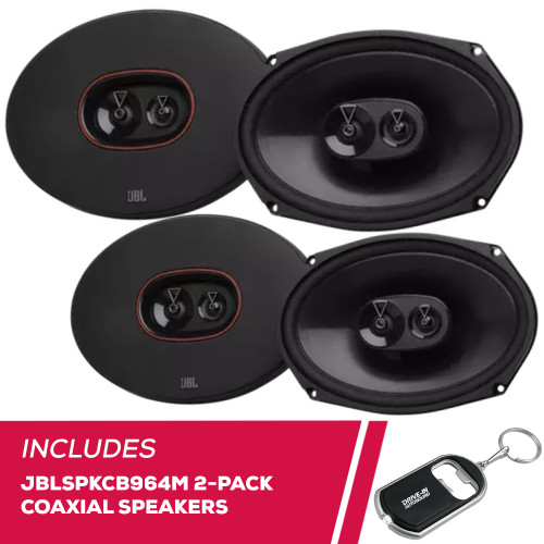JBL 2-Pack JBLSPKCB964M Club Series 6x9" 85W RMS 3-Way Car Audio Speakers JBL 2-Pack JBLSPKCB964M Club Series 6x9" 85W RMS 3-Way Car Audio Speakers
