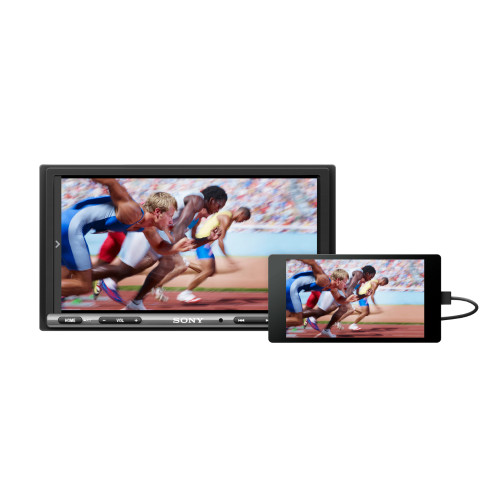 Open Box Sony XAVAX3200 7" 2-DIN Digital Multimedia w/ CarPlay/Android Auto