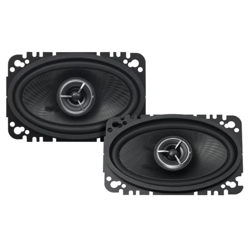 Kenwood eXcelon KFC-X463C Car Audio & Video Speakers 100W Custom Fit 4"x6" 2-Way