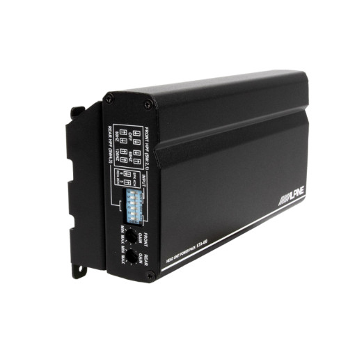 Alpine ILX-W770 6.75" Shallow-Chassis Multimedia and KTA-450 Amplifier