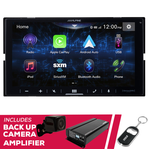 Alpine ILX-W770 6.75" Multimedia with Backup Camera and KTA-450 Amplifier Alpine ILX-W770 6.75" Multimedia with Backup Camera and KTA-450 Amplifier