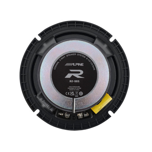 Alpine R-Series R2-S65 6.5" Coaxial Speakers and R2-S69 6x9” Coaxial Speakers