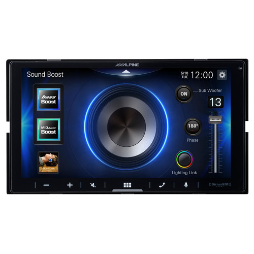 Alpine ILX-W770 6.75" Shallow-Chassis Multimedia w/ DVR-C320R Dash Camera