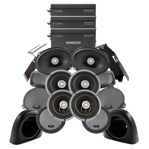 Kenwood P-HD5RGAC1 Air Cooled Audio Package for Harley Davidson Road Glide