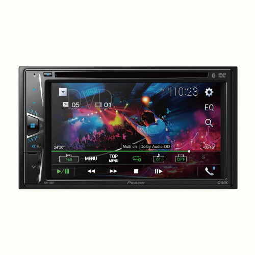 USED Pioneer AVH-120BT 6.2" DVD Receiver with Bluetooth , Smartphone Compatible