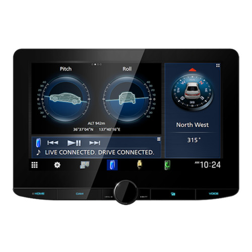 Kenwood DMX1038S 10.1" Multimedia w/ Wireless CarPlay & Android Auto