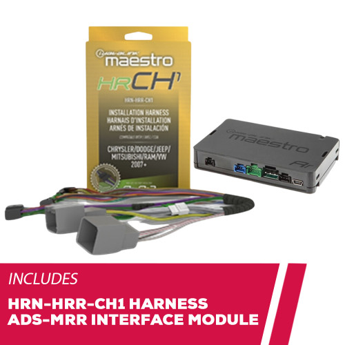 iDatalink HRN-HRR-CH1 Radio Replacement Harness with ADS-MRR Interface Module