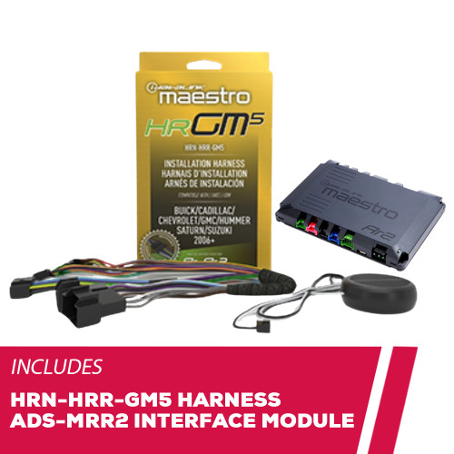iDatalink HRN-HRR-GM5 Radio Replacement Harness with ADS-MRR2 Interface Module