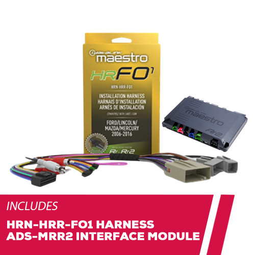 iDatalink HRN-HRR-FO1 Radio Replacement Harness with ADS-MRR2 Interface Module iDatalink HRN-HRR-FO1 Radio Replacement Harness with ADS-MRR2 Interface Module