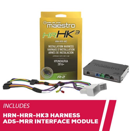 iDatalink HRN-HRR-HK3 Radio Replacement Harness with ADS-MRR Interface Module