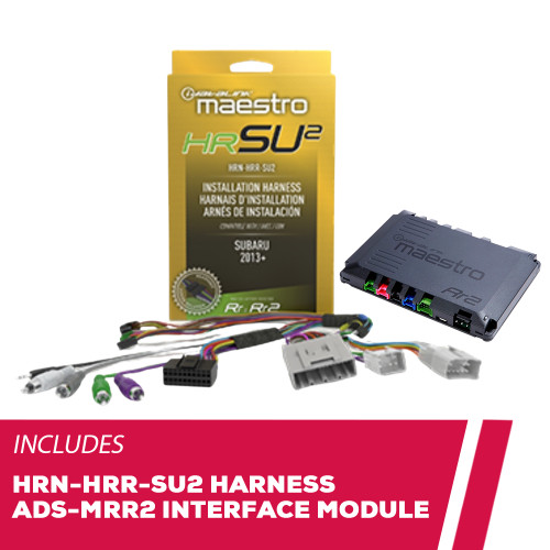 iDatalink HRN-HRR-SU2 Radio Replacement Harness with ADS-MRR2 Interface Module iDatalink HRN-HRR-SU2 Radio Replacement Harness with ADS-MRR2 Interface Module