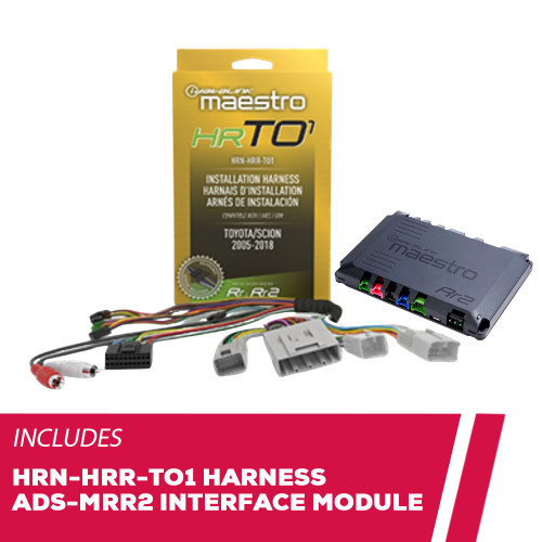 iDatalink HRN-HRR-TO1 Radio Replacement Harness with ADS-MRR2 Interface Module