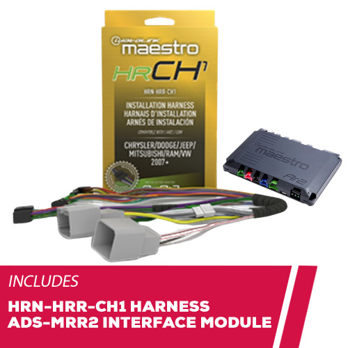 iDatalink HRN-HRR-CH1 Radio Replacement Harness with ADS-MRR2 Interface Module iDatalink HRN-HRR-CH1 Radio Replacement Harness with ADS-MRR2 Interface Module