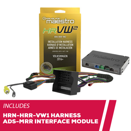 iDatalink HRN-HRR-VW2 Radio Replacement Harness with ADS-MRR2 Interface Module