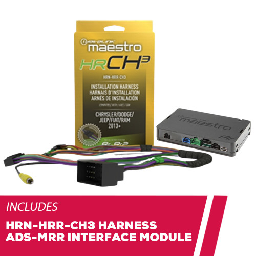 iDatalink HRN-HRR-CH3 Radio Replacement Harness with ADS-MRR Interface Module