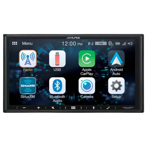 Open Box Alpine iLX-W650 Digital Media Receiver w/ Apple CarPlay & Android Auto With License Plate Camera