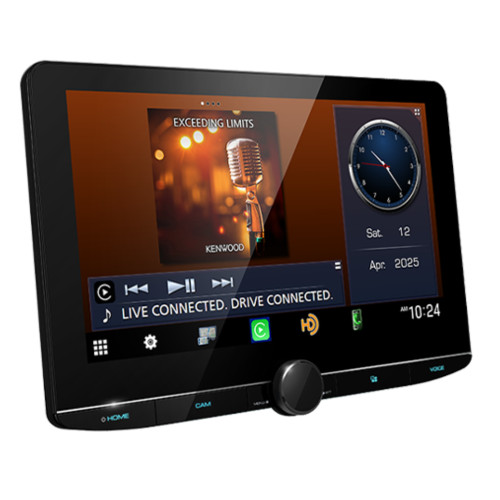 Kenwood DAX1050XR 10.1" Multimedia w/ CarPlay, Android Auto & Bluetooth