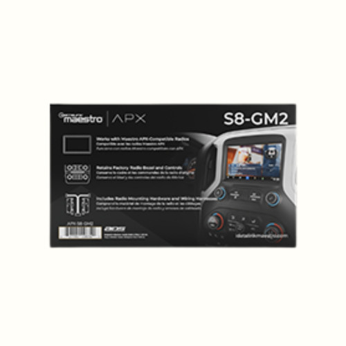 Maestro APX-S8-GM2 APX 8" Radio Installation Kit for Select GM Vehicles