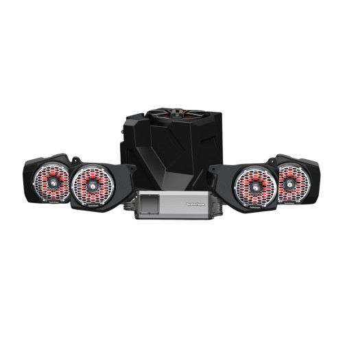 Open Box Rockford Fosgate RNGR18RC-STG6 Stage-6 Audio System for 2018-2022 Rangers Models