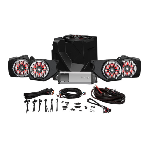 Open Box Rockford Fosgate RNGR18RC-STG6 Stage-6 Audio System for 2018-2022 Rangers Models