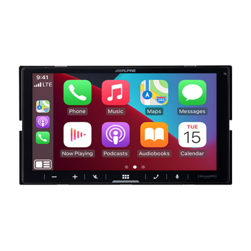 Alpine ILX-W670-S 7" 2-DIN Multimedia Receiver with KTA-450 4-Channel Amplifier