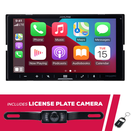 Alpine ILX-W670-S 7" 2-DIN Digital Multimedia Receiver with License Plate Camera