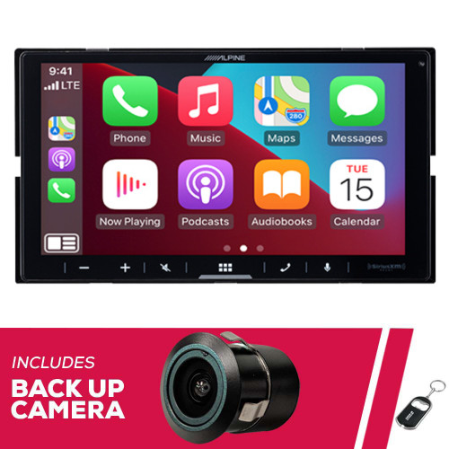 Alpine ILX-W670-S 7" Double-DIN Digital Multimedia Receiver with Bullet Camera