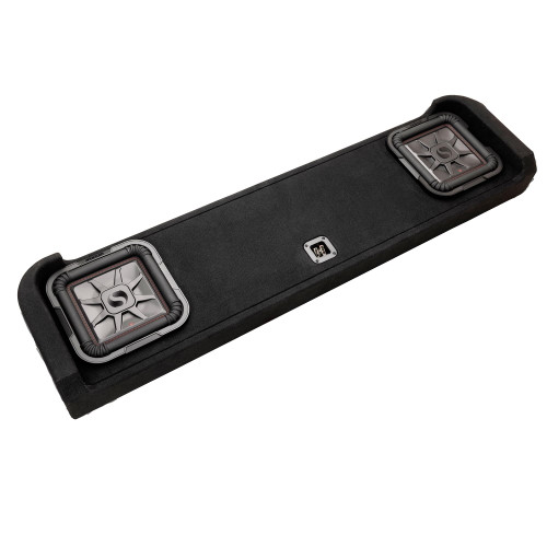 Open Box Kicker 51KFDL7102 Dual 10" L7T Enclosure for Ford Super Duty Crew Cab