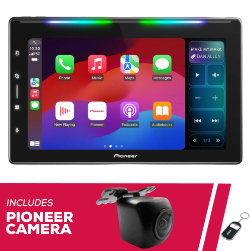 Pioneer DMH-WT6000NEX 10.1" Multimedia Receiver & NB-BC011 Front/Rear Camera