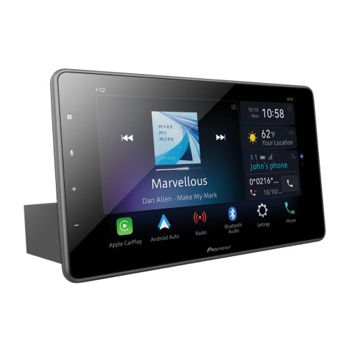 Pioneer DMH-WT3800NEX 9" Multimedia Receiver w/ ND-BC011 Front/Rear View Camera