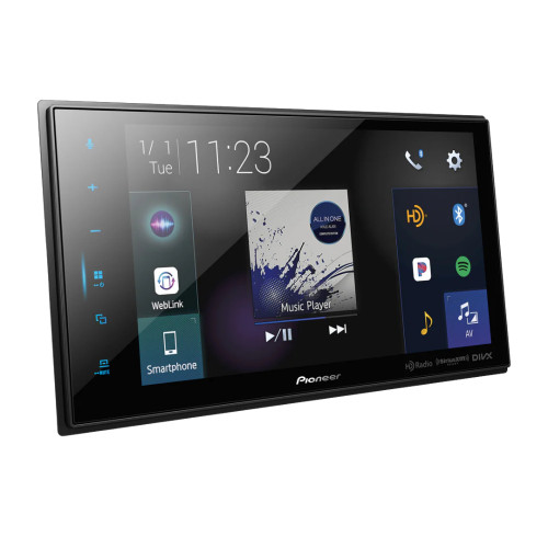 Pioneer DMH-C5500NEX 8" Multimedia Receiver w/ ND-BC011 Front/Rear View Camera