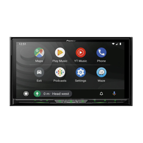 Pioneer AVIC-W8600NEX 6.94" Navigation Receiver with ND-BC011 Front/Rear Camera