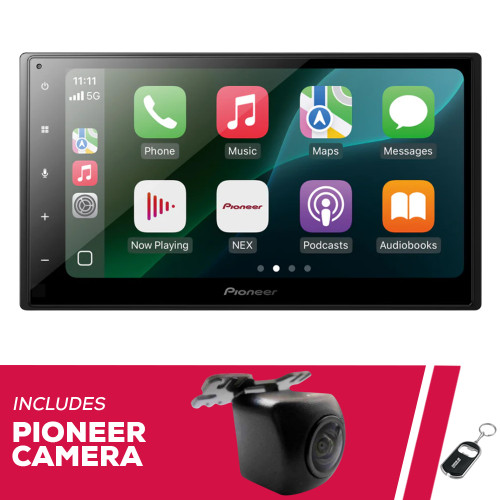 Pioneer DMH-1800NEX 6.8" Multimedia Receiver & NB-BC011 Front/Rear View Camera Pioneer DMH-1800NEX 6.8" Multimedia Receiver & NB-BC011 Front/Rear View Camera