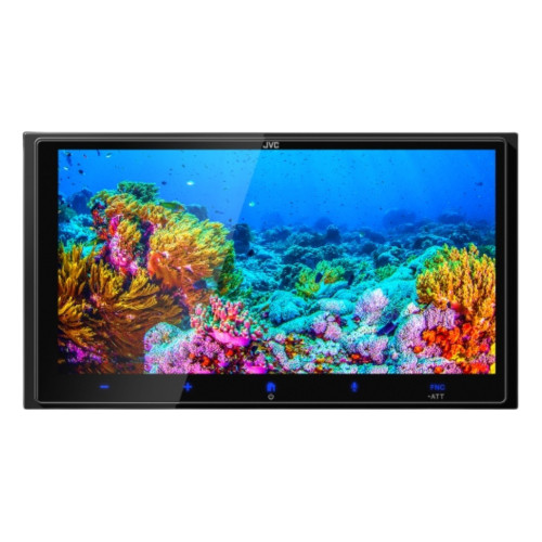 JVC KW-M795BW 6.92" 2-DIN Digital Multimedia Receiver w/ CarPlay & Android Auto
