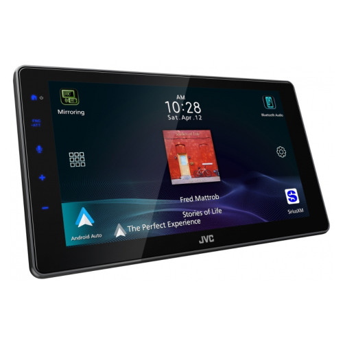 JVC KW-Z900W 9" HD Floating Digital Media Receiver w/ Apple CarPlay Android Auto