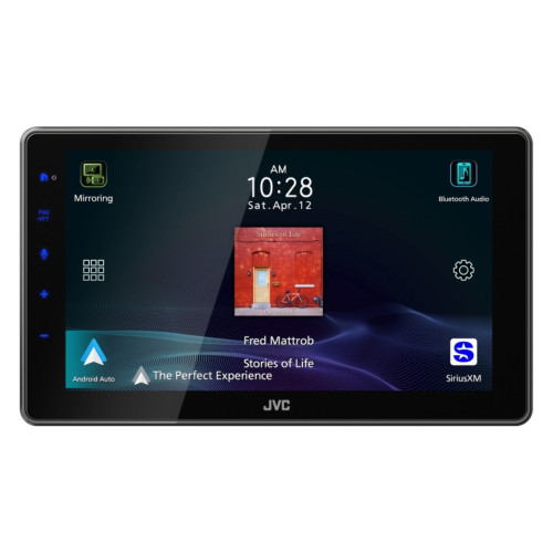 JVC KW-Z900W 9" HD Floating Digital Media Receiver w/ Apple CarPlay Android Auto