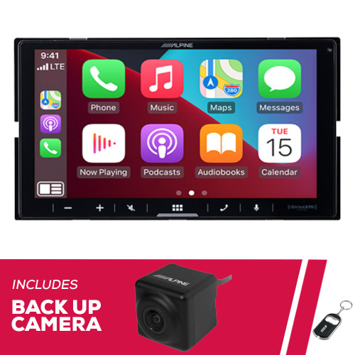 Alpine iLX-W670-M 6.75" 2-DIN Multimedia Receiver with Rear View Backup Camera