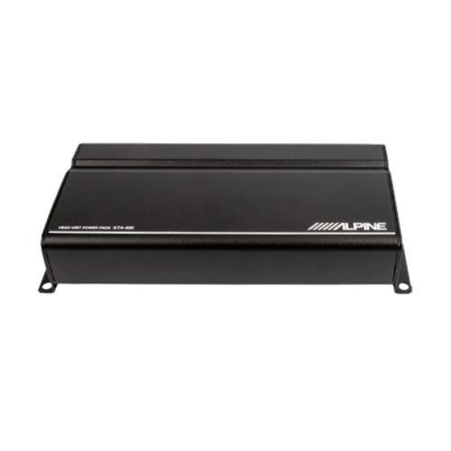 Alpine iLX-W770-M 6.75" 2-DIN Multimedia Receiver w/ KTA-450 4-Channel Amplifier