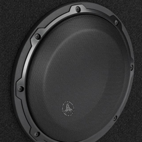 JL Audio ACP108LG-W3V3 8" Loaded Car Subwoofer & Enclosure Box & Amplifier