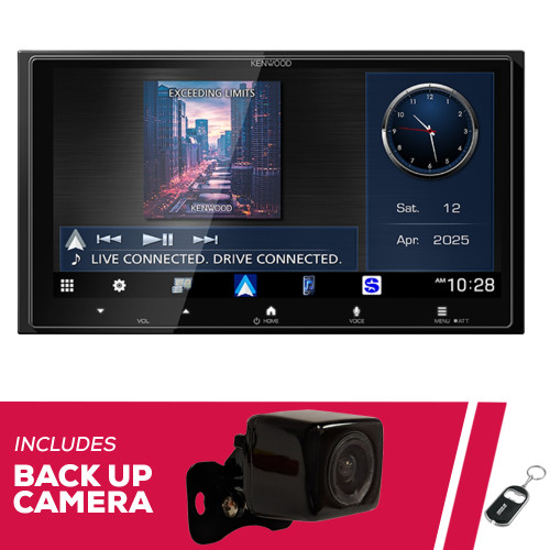 Kenwood DMX8710S 6.92" Double-DIN Digital Multimedia Receiver w/ Back-Up Camera
