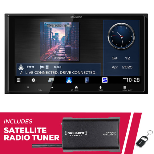 Kenwood DMX8710S 6.92" 2-DIN Digital Multimedia Receiver with SiriusXM Tuner