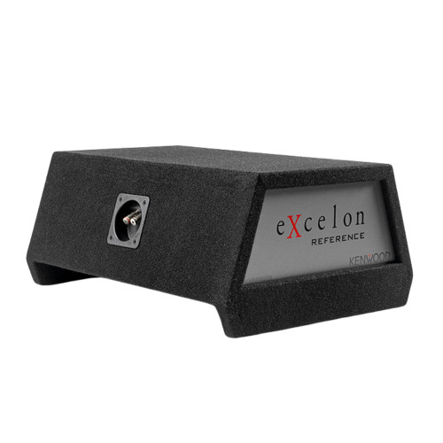 Kenwood Excelon P-XRW102DB 10" Oversized 300W 2-ohms Loaded Subwoofer Enclosure