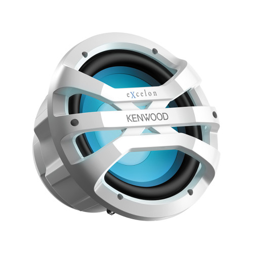 Kenwood Excelon XM1041WL 10" 1300W Motorsports Subwoofer w/ Illumination (White)
