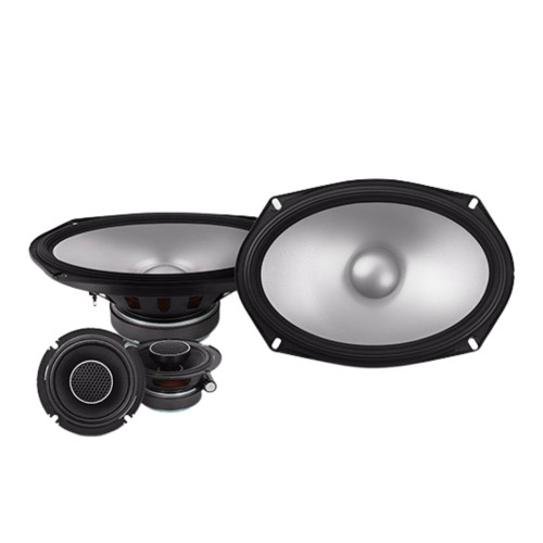 Alpine S2-A36F 60W RMS 4-Channel Amplifier w/ S2-S69C 6x9" Component Speakers