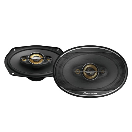 Pioneer TS-A6971F A-Series 6x9" 600-Watts Max Power 4-Ohm 4-way Coaxial Speakers