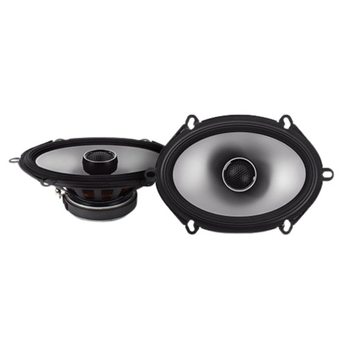 Alpine S2-A36F 60W RMS 4-Channel Car Amplifier w/ S2-S68 6x8" Coaxial Speakers